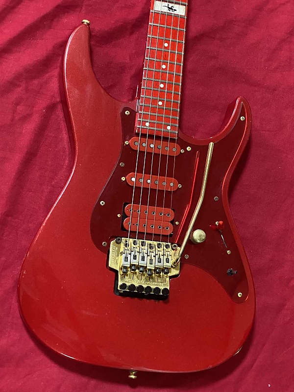 Fernandes LA-85KK Red L'Arc En Ciel KEN Electric Guitar | Reverb