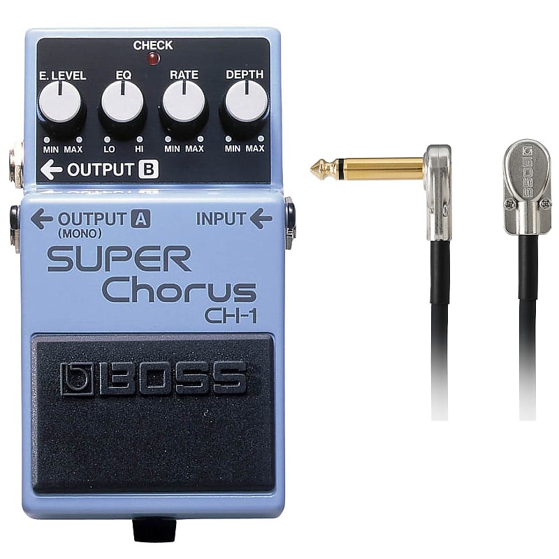 New Boss CH1 Super Chorus Guitar Effects Pedal Reverb