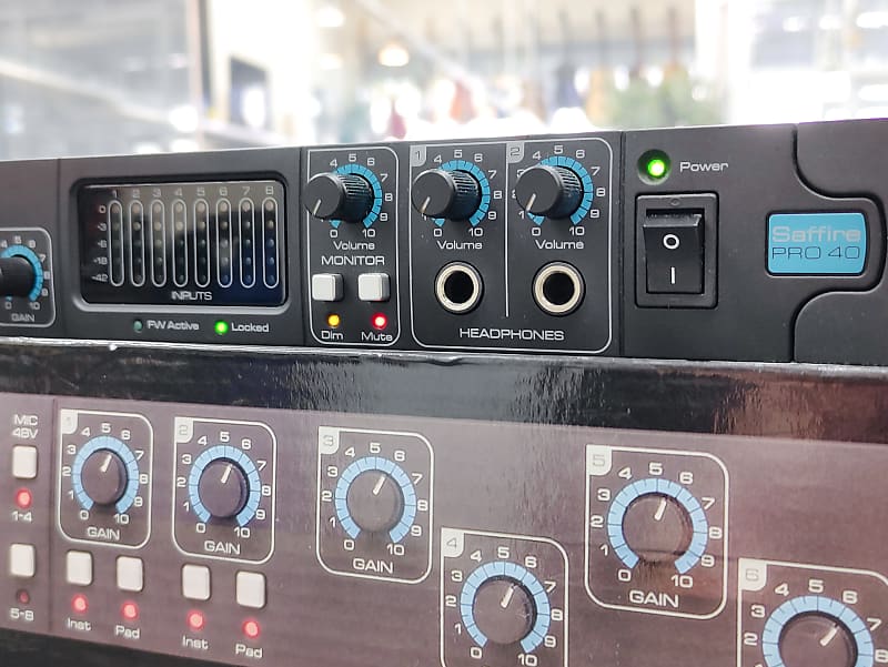 Focusrite Saffire Pro 40 Firewire Audio Interface | Reverb Canada