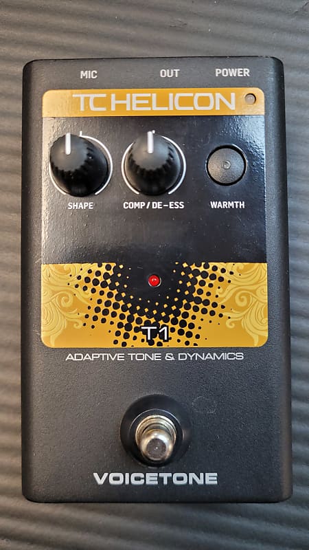 TC Helicon VoiceTone T1 2011 - 2021 - Black | Reverb