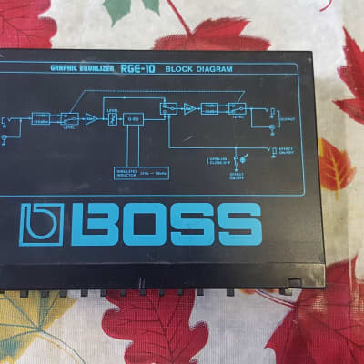 Boss RGE-10 Micro Rack Series Graphic Equalizer