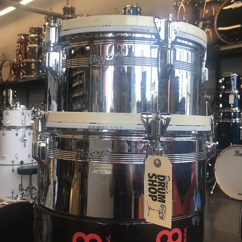 Rogers Humberto Morales Timbale set with Stand used Reverb