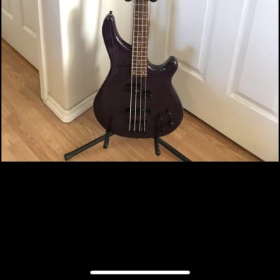 Fernandes FRB-85 See Thru Purple | Reverb