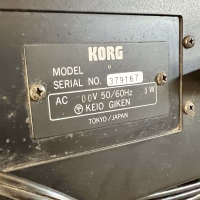 Korg Mono/Poly MP-4 c 1981 original vintage MIJ Japan analog synthesizer poly synth rg image 7