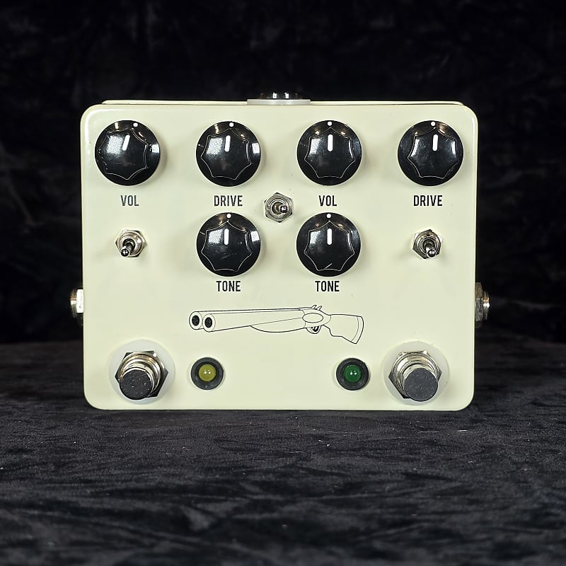 JHS Double Barrel V3 Overdrive White | Reverb