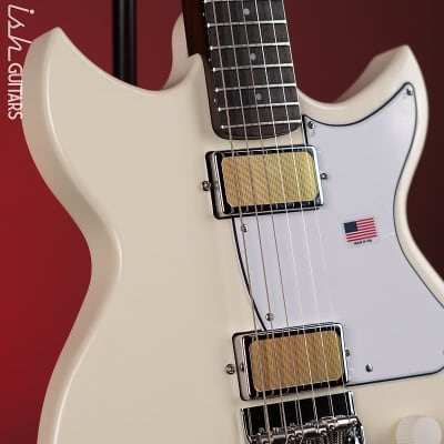 Harmony Standard Rebel Electric Guitar Pearl White image 3