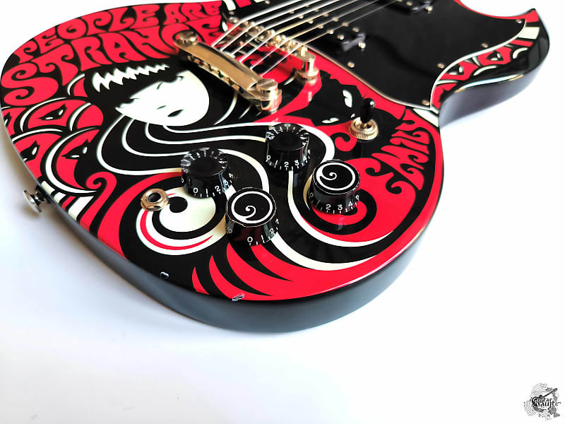 Rare! Epiphone SG Emily The Strange G-310 '2010 w/original | Reverb