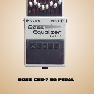 Boss GEB-7 Bass Equalizer | Reverb