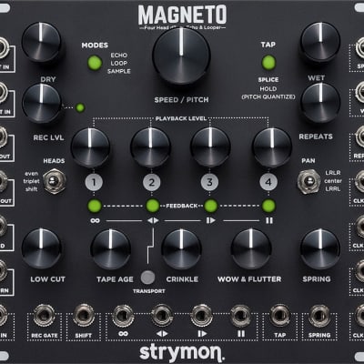 鍵盤楽器 Stymon - Magneto Strymon Magneto Four-Head dTape Echo & Looper Eurorack Unit | Reverb