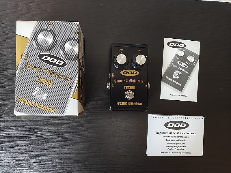 DOD YJM308 Yngwie J. Malmsteen Preamp Overdrive | Reverb Canada