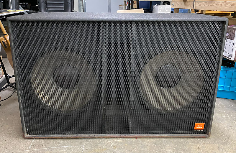 JBL SR4719X SRX Series 1200W Dual 18" Passive Subwoofer Reverb