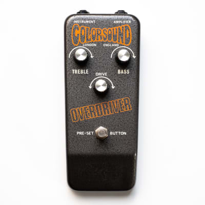 Vintage Colorsound Overdriver 1973 - all original, nearly mint (similar to power boost, sola sound) image 3