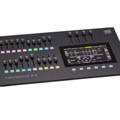ETC CS20AV DMX Control Console for 40 Fixtures with 20 Faders, HDMI and Audio Output image 3