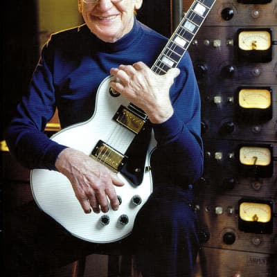 Les Paul's Personal 50th Anniversary White Custom Featured on his Autobiography~ The Collector's Package image 15