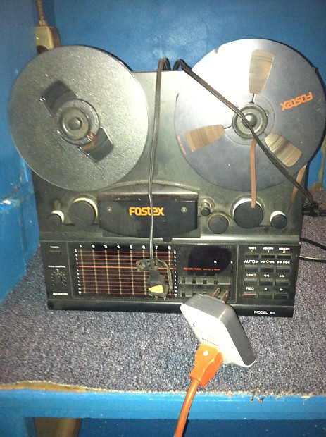 Fostex Model 80 Reel to Reel Tape Recorder. For Parts/ Repair