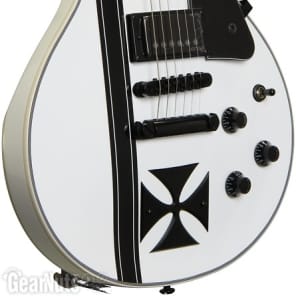 ESP LTD Signature Series James Hetfield Iron Cross Electric Guitar - Snow White image 2