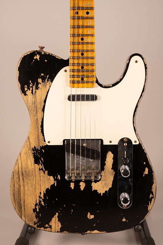 Fender FENDER TELE 50 H.RELIC BLK NAM LTD 2021 - black heavy