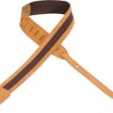 Levy's 2" wide honey cotton guitar strap.
