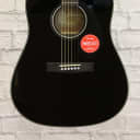 Fender CD-60S Solid Top Dreadnought Acoustic Guitar - Black