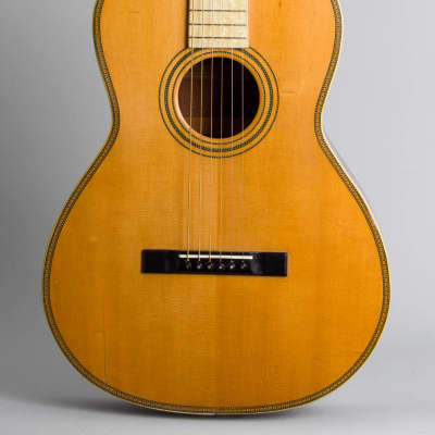 Weymann  Jimmie Rodgers Model 890 Flat Top Acoustic Guitar (1931), ser. #45673, original black hard shell case. image 3