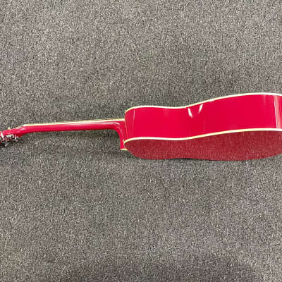 Regal San Francisco Resonator Guitar  - Red image 10