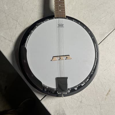 Rogue B30 banjo, 30-Bracket Banjo With Aluminum Rim, neck cracks image 2