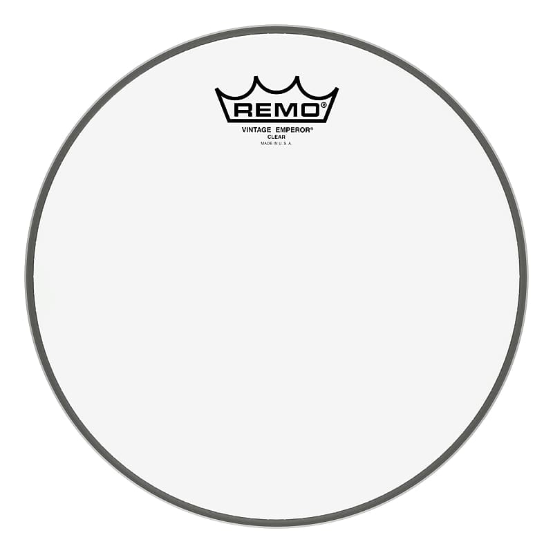 Remo VE-0310-00 Emperor Vintage Clear Drumhead. 10"*Make An Offer!* image 1
