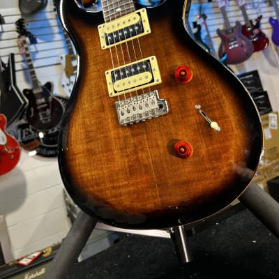 PRS SE Custom 24 Electric Guitar - Black Gold Sunburst Authorized Deal! 278 GET PLEK’D! image 4