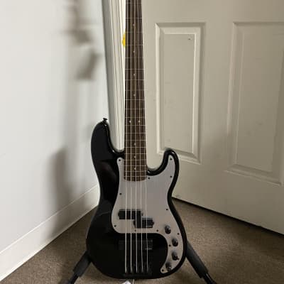 Squier Contemporary Active Precision Bass PH V - Black - B Stock for sale