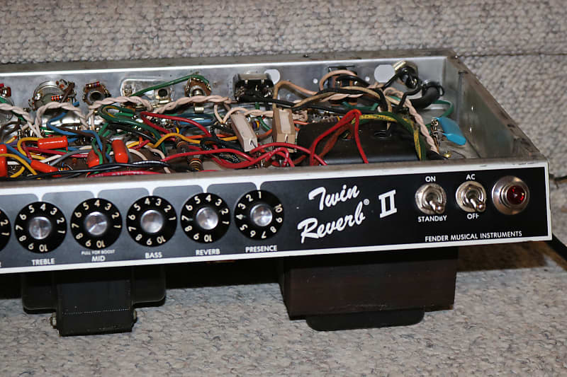 Vintage Complete Fender Twin Reverb II Chassis - Fully Working!! | Reverb  Canada