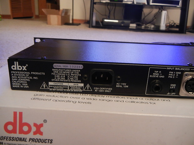 DBX 160A Compressor - Made in USA version! | Reverb
