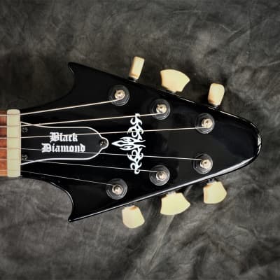🔥ON-SALE! Black Diamond Colossus  Flying V (offset points) Custom Guitar Hand Crafted image 7