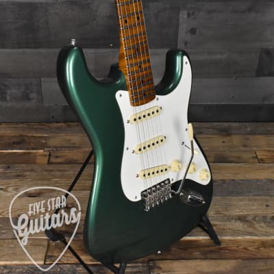 Fender Custom Shop '58 Stratocaster - Aged Sherwood Green Metallic with Hard Shell Case image 11