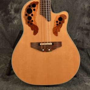 Ovation Applause MAE-148 Electric Mandolin Natural w/ Deluxe