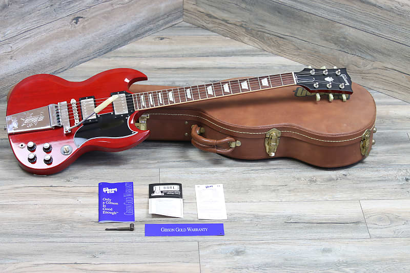 Gibson '61 SG / Les Paul Reissue with Deluxe Vibrola 1999 - 2002 image 1