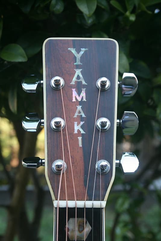 Yamaki 170 Brazilian Rosewood Body 1972-73 Natural+Hard Case FREE