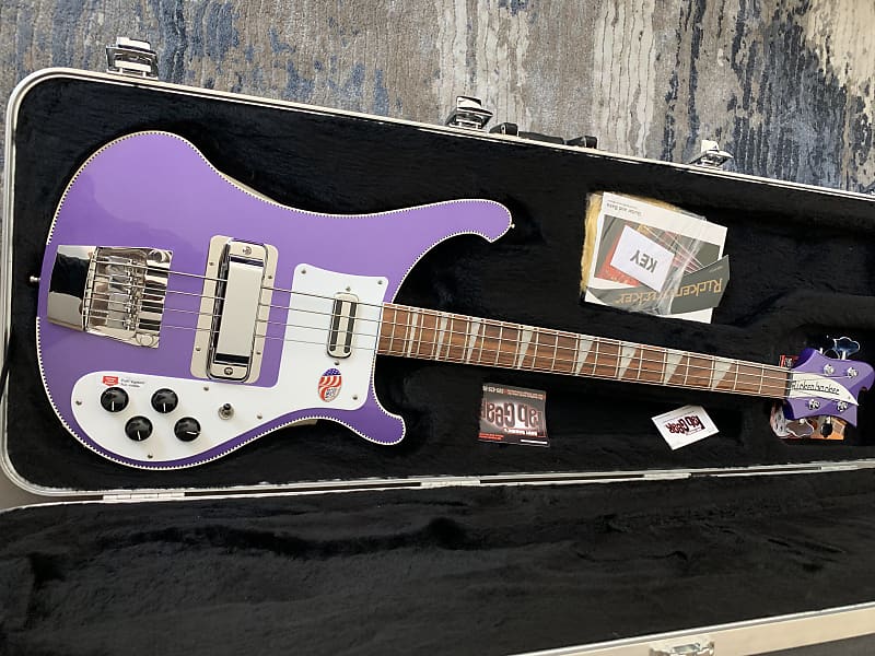 Purple rickenbacker deals