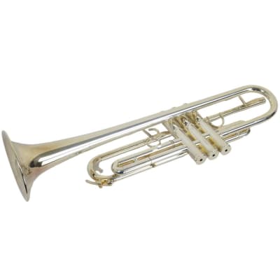 Used Schilke HC2S Handcraft Series Bb Trumpet - Silver Plated image 3