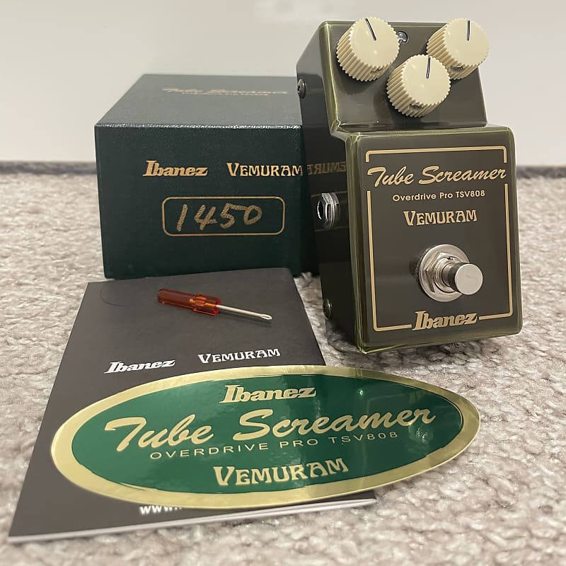 Ibanez TSV808 Vemuram Tube Screamer | Reverb