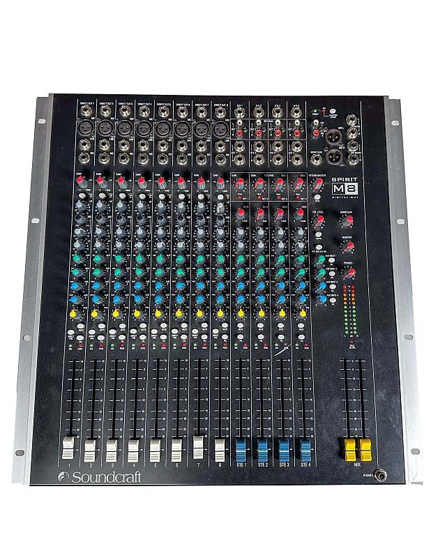 sound craft サウンドクラフトミキサー SPIRIT M8 ケース付