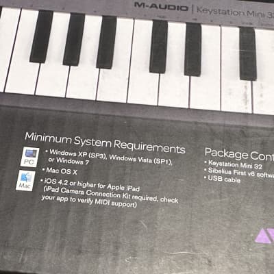 M-Audio Keystation Mini 32 MIDI Keyboard Controller | Reverb