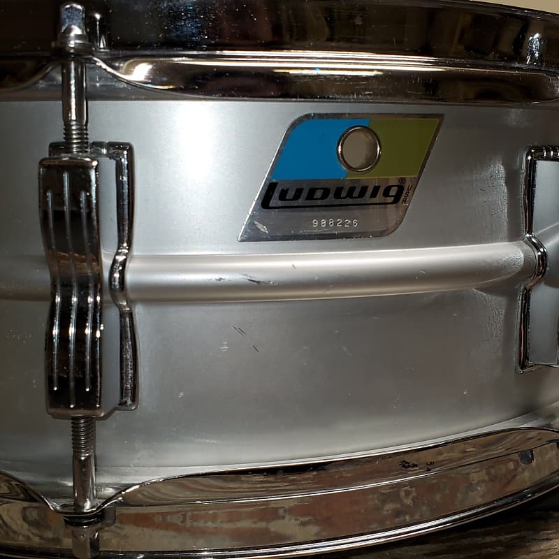 1976 Ludwig Acrolite 14x5 Snare Drum - Anodized Aluminum | Reverb