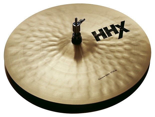 Sabian 15" HHX Groove Hi-Hat Cymbals (Pair) image 1