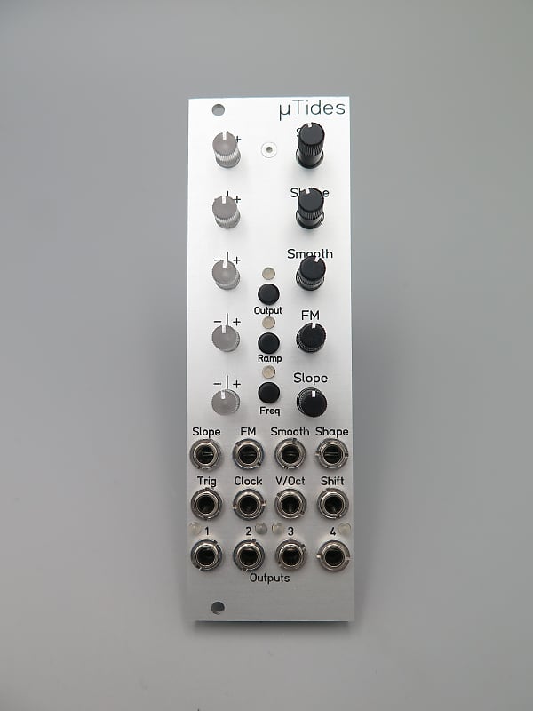 Michigan Synth Works MicroTides, Tides V2 with LED Attenuverters 2019 Natural Aluminum image 1