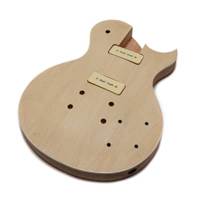 Solo LPK-90 DIY Electric Guitar Kit With Maple Top image 2