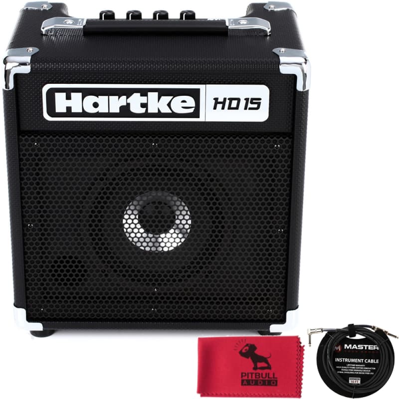 Hartke Model 2000 Bass Amplifier Head, 200 W/4 Ohms, Tube & Solid