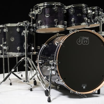 DW Performance Series 6pc Shell Pack - Ebony Stain 8/10/12/14/16/22 image 1