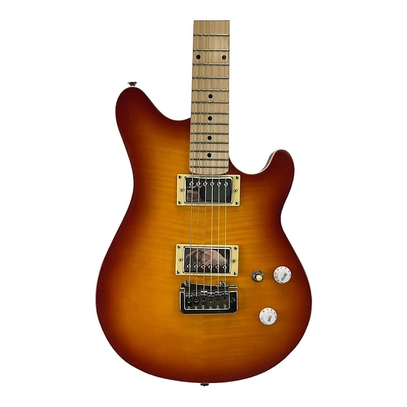 Cozart HH Double Cut Electric Guitar - Cherry Sunburst image 1