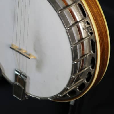 Wildwood Custom Walnut Resonator Banjo 1987 - Natural w/HSC Made in USA RARE! image 3
