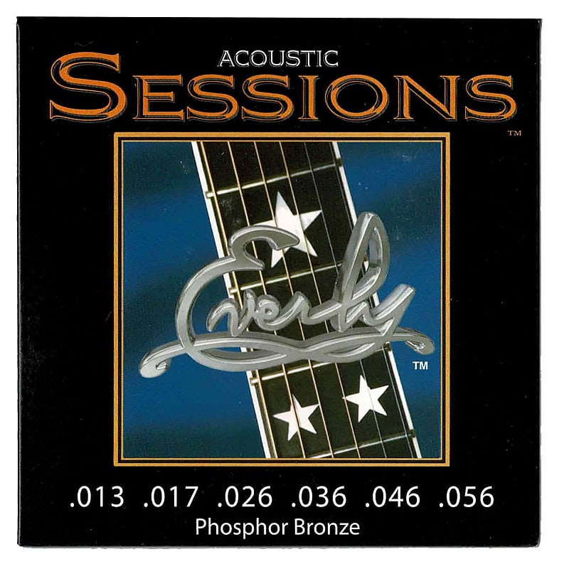 Everly 7213 Acoustic Sessions Phosphor Bronze Medium 13-56 Strings image 1